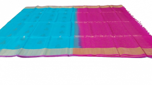 SOFT SILK SAREE WITH BLOUSE
